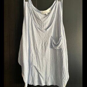 Vintage Havana Long Sleeve Waffle Loose Sleeveless Shirt Size L